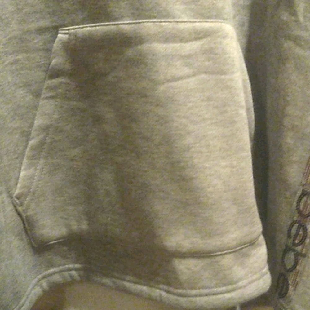 NWT Bebe Sport Heather Grey Hoodie - Picture 8 of 10